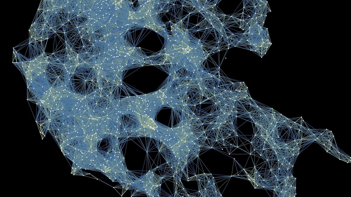 Travel-time network over Liverpool output areas from the case study